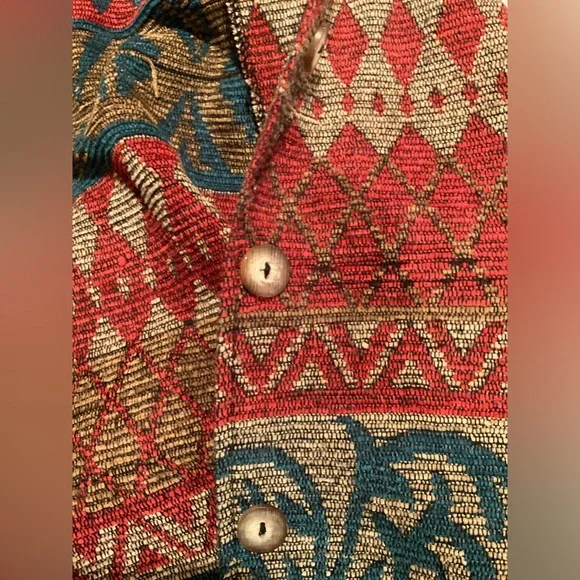 Womens vintage jacket Aztec design. - Picture 2 of 6